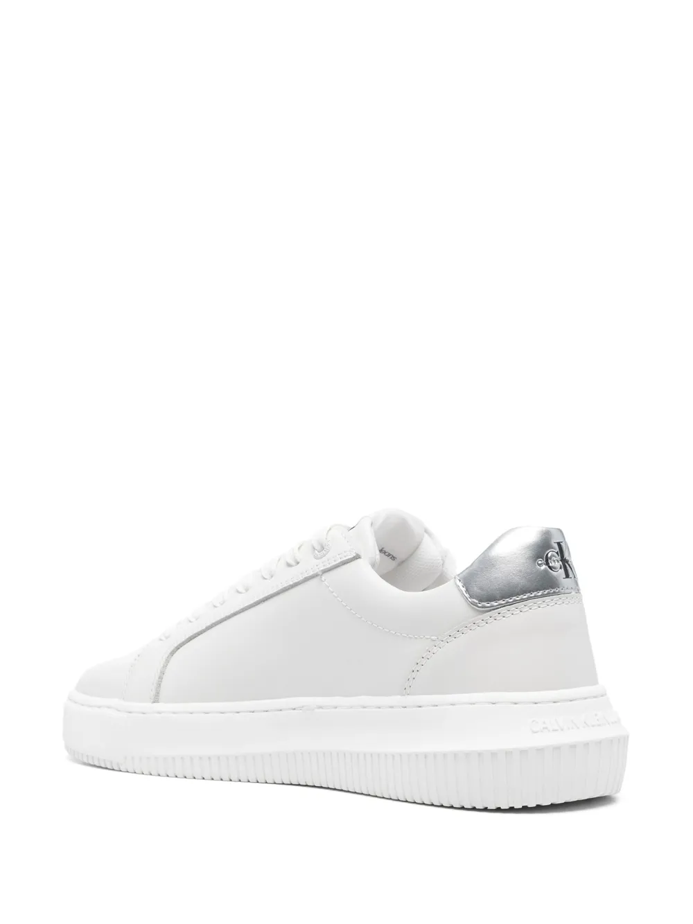 Calvin Klein Jeans Sneakers met logoprint Wit