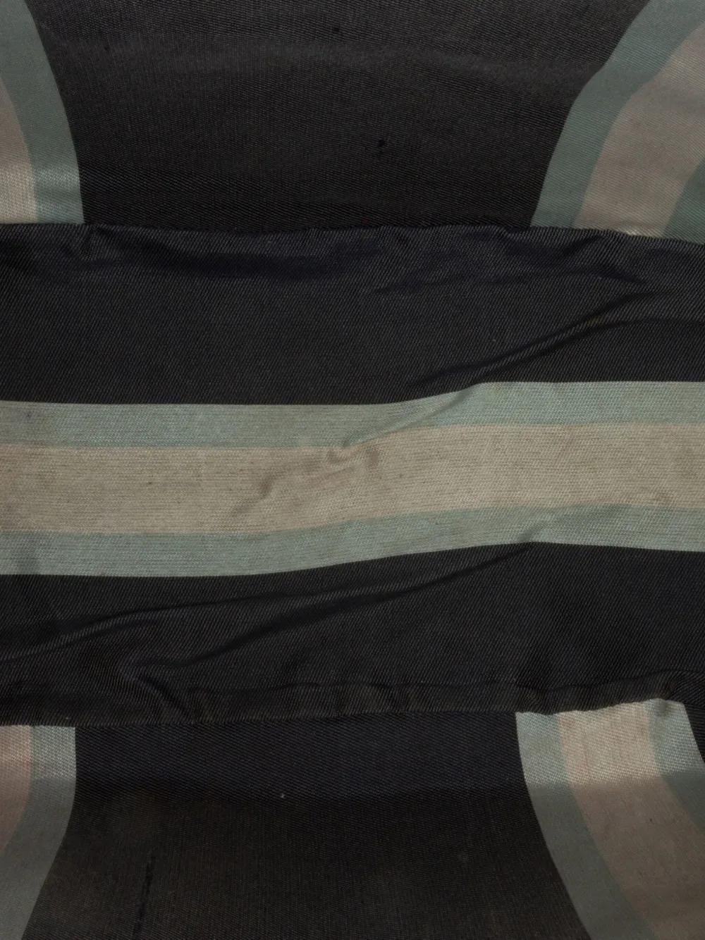 FENDI Pre-owned 2000-2010 Canvas Ff Marble Double Flap Shoulder Bag In Blue