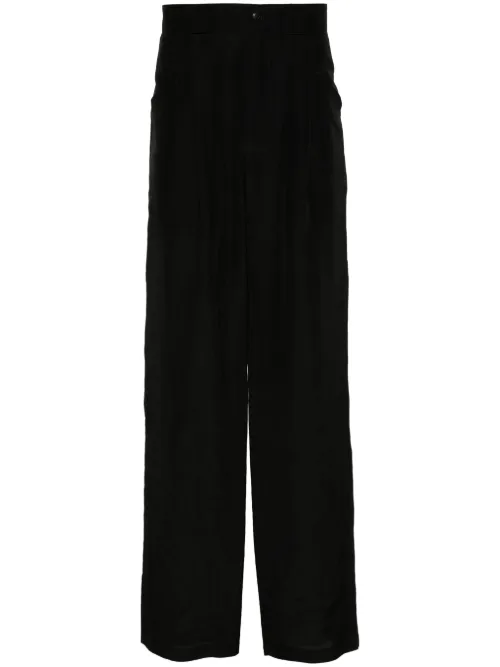 Pantalon de costume à coupe ample - Giorgio Armani - Modalova