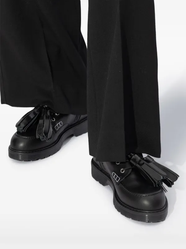 JW ANDERSONブラックレザーサイドゴアブーツ 38 JW ANDERSONブラックレザーサイドゴアブーツ 38