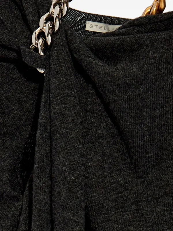 Stella McCartney chain-detail Wool Jumper - Farfetch 