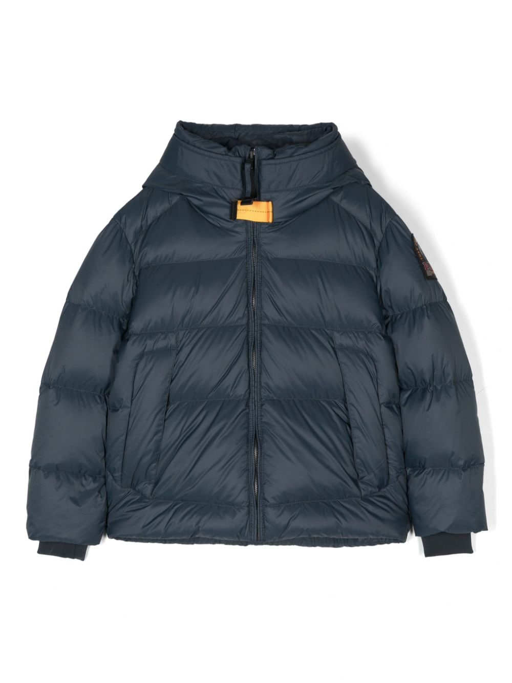 Parajumpers Kids' Hooded Down Jacket In Blue