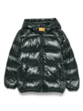 Parajumpers Kids hooded puffer jacket - Green