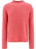 Marni cable-knit jumper - Red