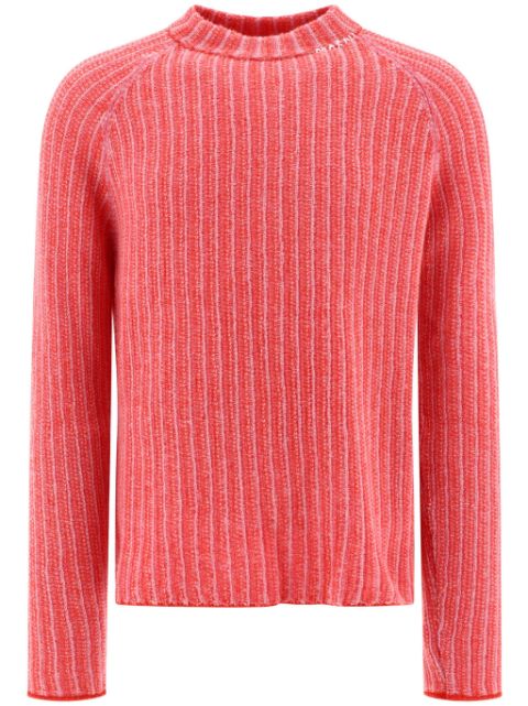 Marni cable-knit jumper Men