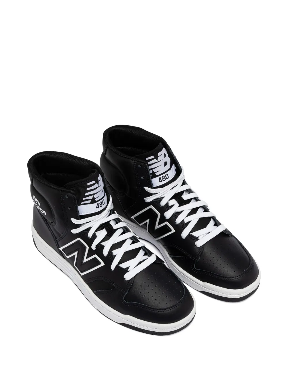 New Balance 480 high-top sneakers Black