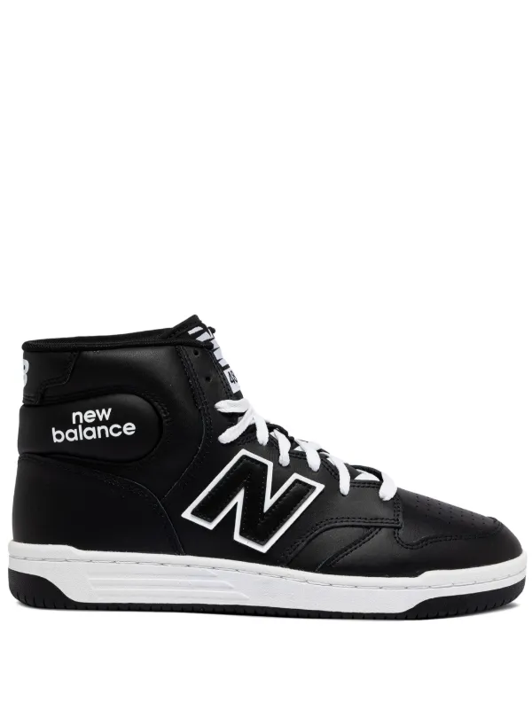 New Balance 480 ハイカット スニーカー | ブラック | FARFETCH JP
