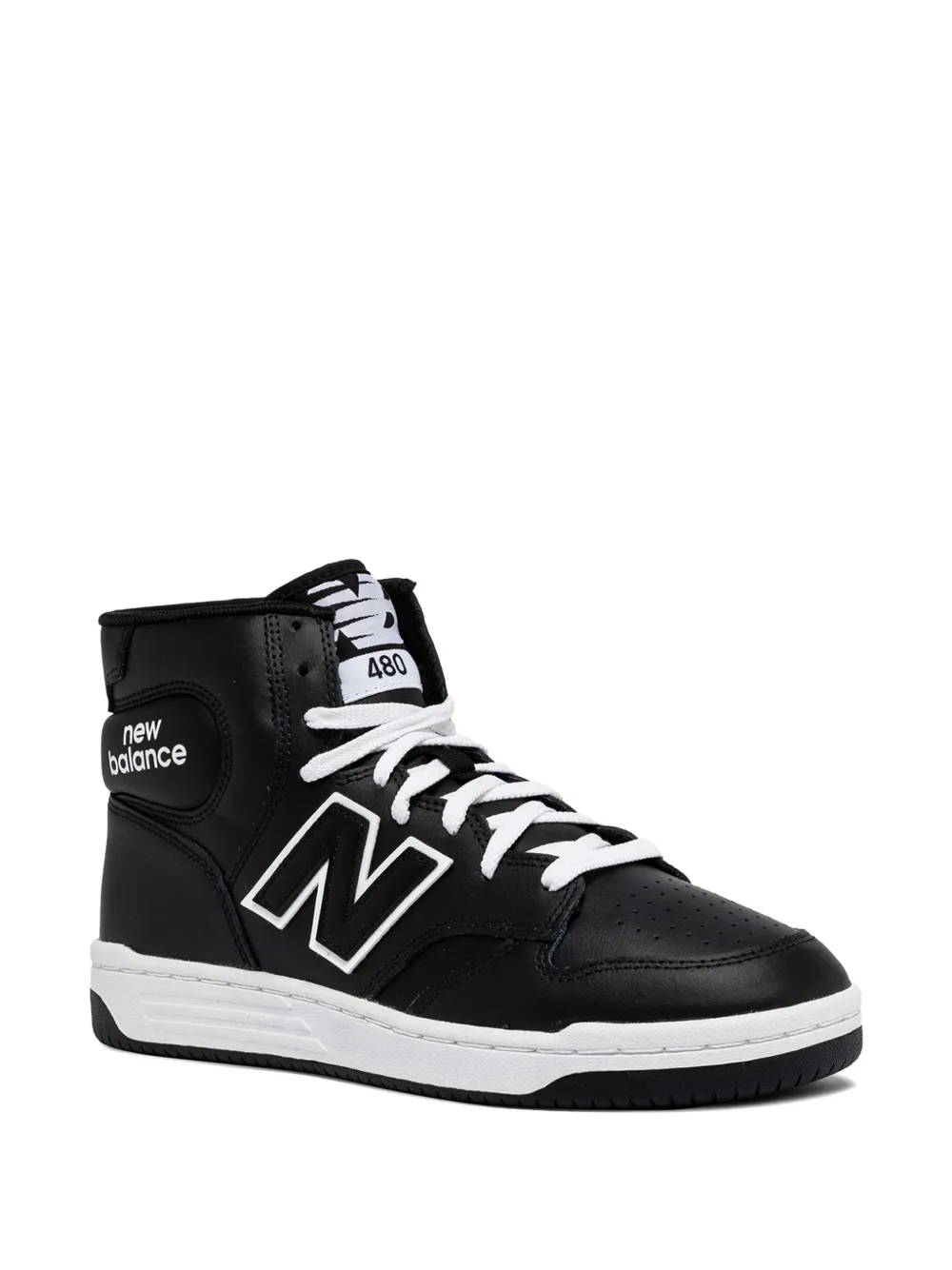 New Balance 480 high-top sneakers Black