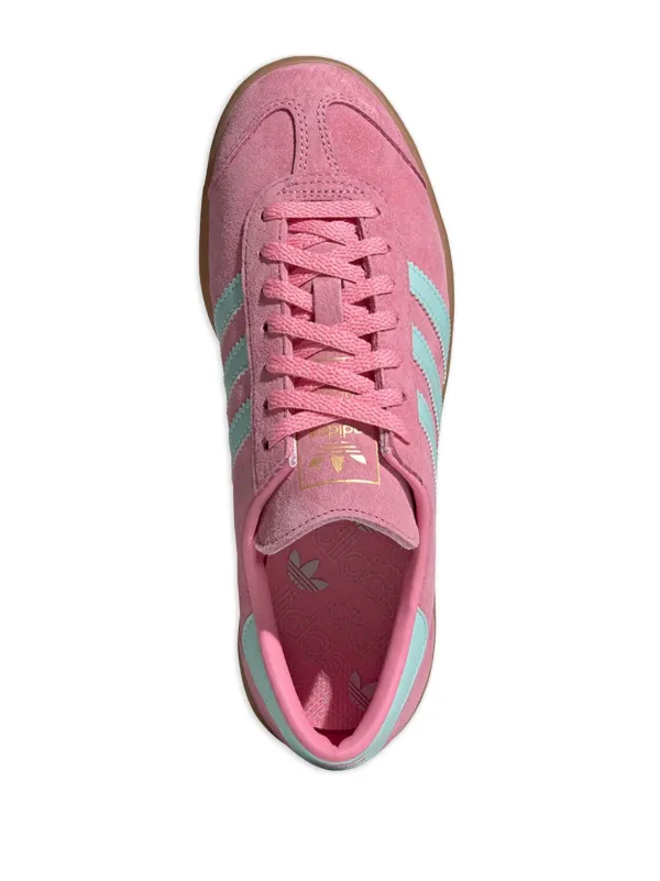 Adidas Hamburg Suede Trainers Pink FARFETCH EG