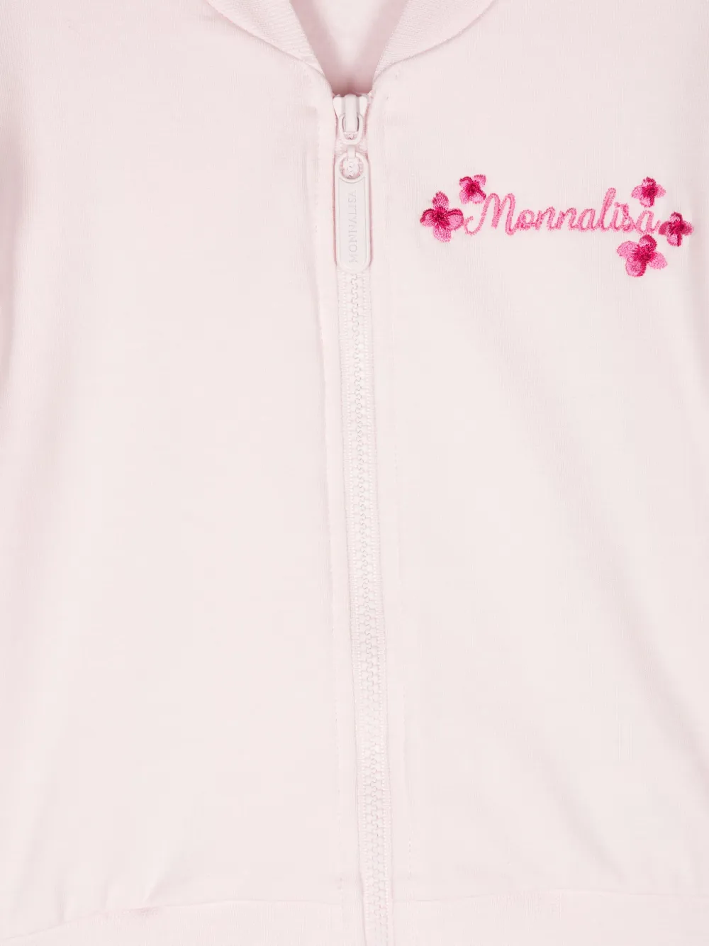 Monnalisa x Disney sweater met geborduurd logo Roze
