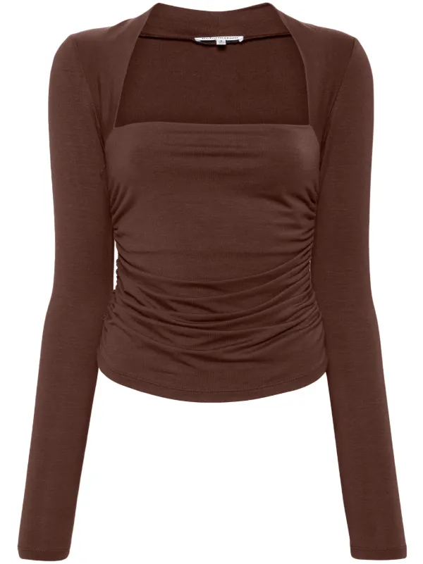 Laurel Ruched Sleeve Top