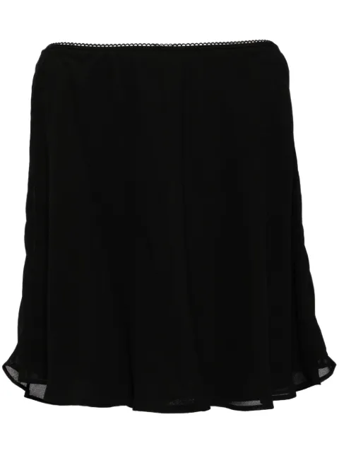 Reformation Brandy bow-detailing miniskirt