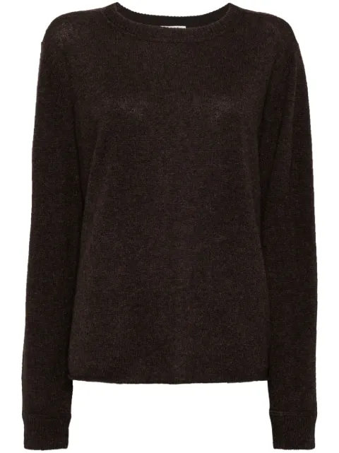 Reformation suéter con cuello redondo