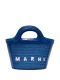 Marni Tropicalia mini tote bag - Blue