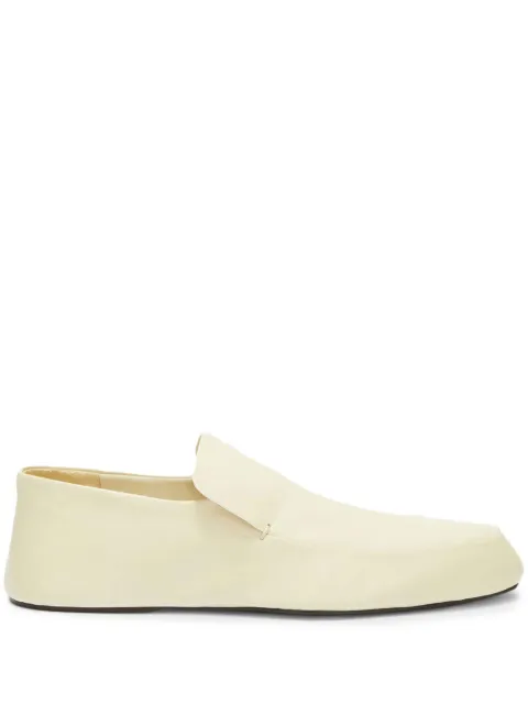 Jil Sander slip-on leather loafers