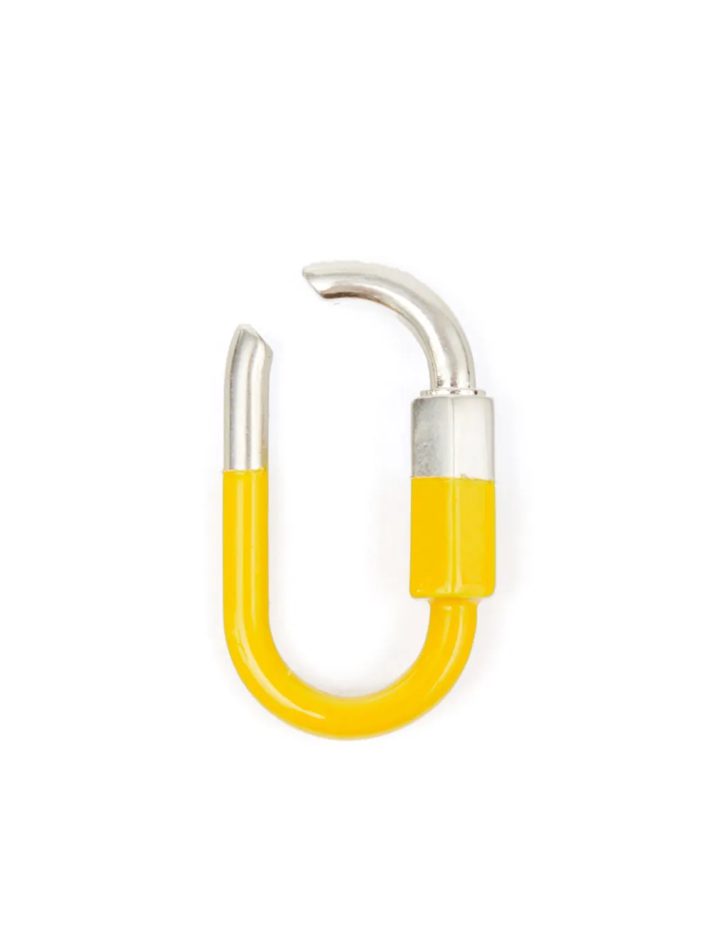 MM6 Maison Margiela Carabiner earcuff - Argento