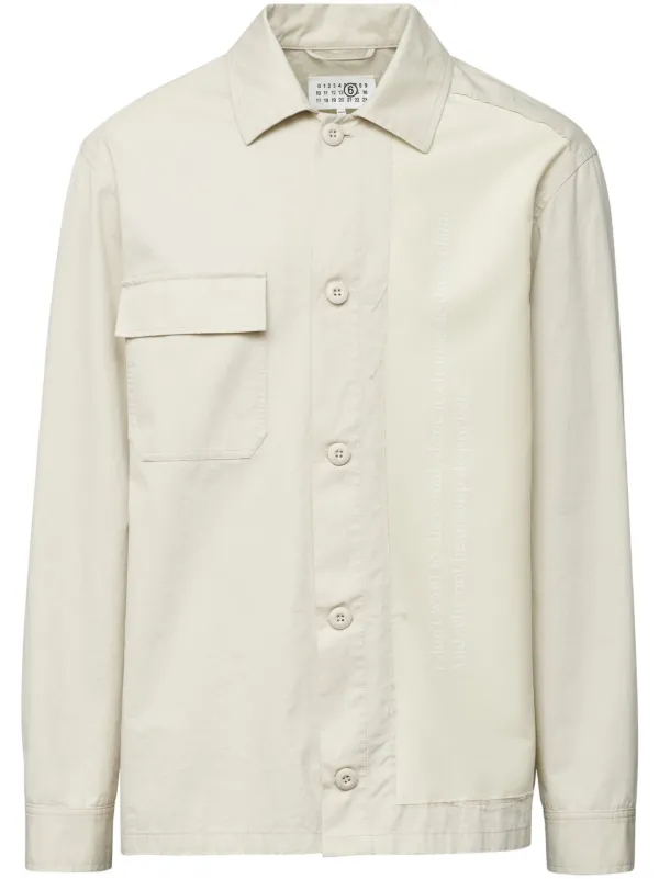 MM6 Maison Margiela シャツジャケット | ニュートラル