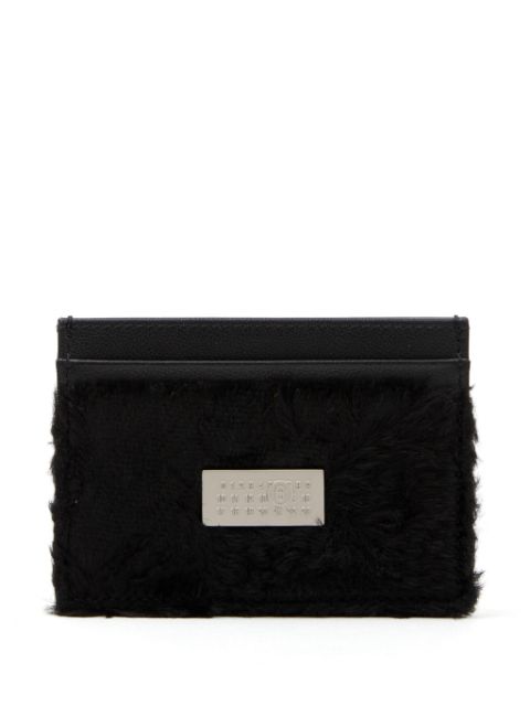 MM6 Maison Margiela Numeric brushed-effect cardholder Women