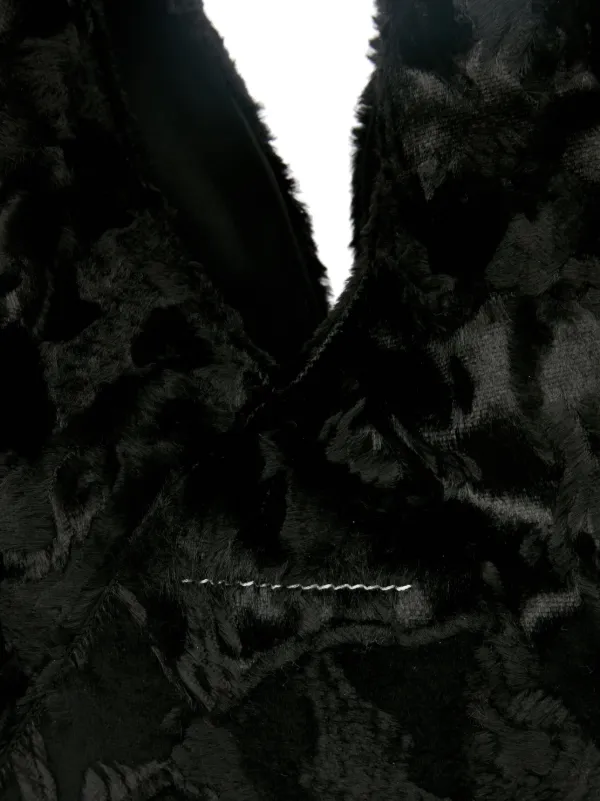 【MM6 Maison Margiela】Japanese classic フェイクファー Bag MM6 Maison Margiela Classic Japanese faux-fur Tote Bag
