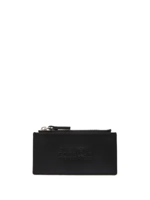 MM6 Maison Margiela numbers-plaque Wallet | Black | FARFETCH