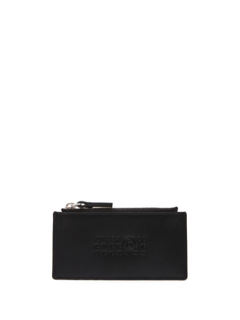 MM6 Maison Margiela Signature leather cardholder Women