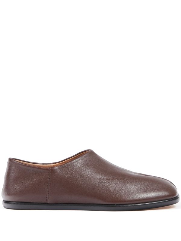 Maison Margiela Tabi Babouche slip-on Loafers | Brown | FARFETCH AU