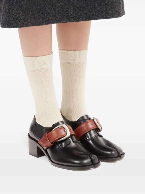 Maison Margiela Tabi シティ コンバットシューズ | ブラック