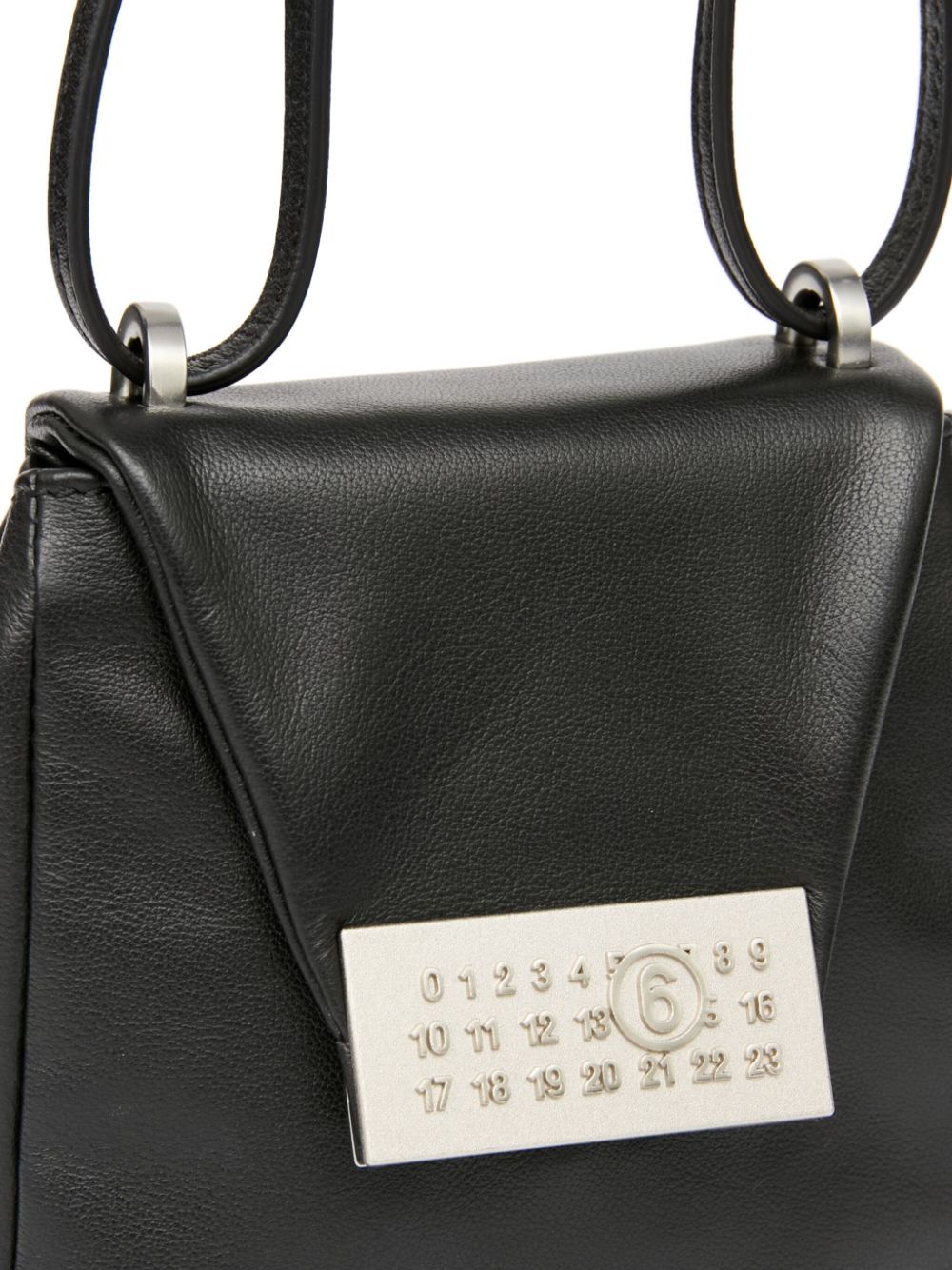 MM6 Maison Margiela small Numeric leather shoulder bag Men