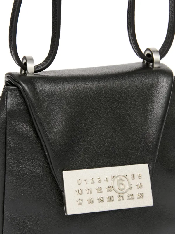MM6 Maison Margiela Numeric レザーショルダーバッグ S