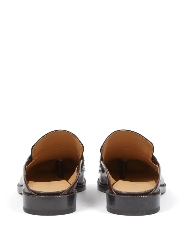 Maison Margiela Tabi City レザーミュール | ブラウン Maison Margiela Tabi City レザーミュール | ブラウン