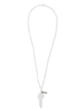 MM6 Maison Margiela Candle Waxed key-pendant necklace - White