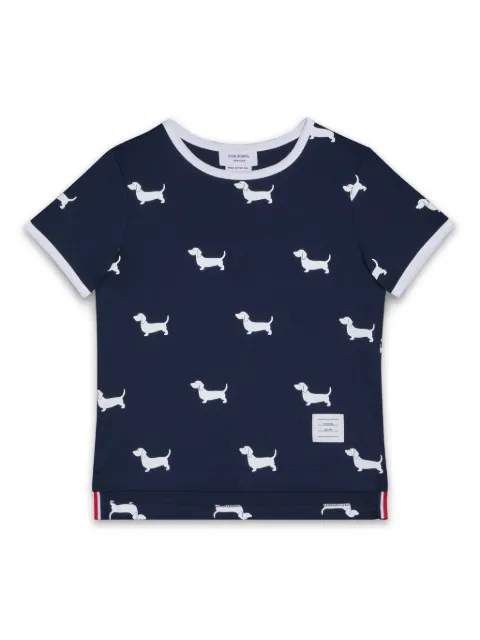Thom Browne Kids Hector Ringer t-shirt 