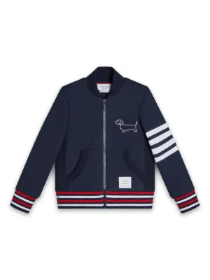 Thom Browne kids ジャケット キッズ コットン 4BAR ジャケット | Thom Browne