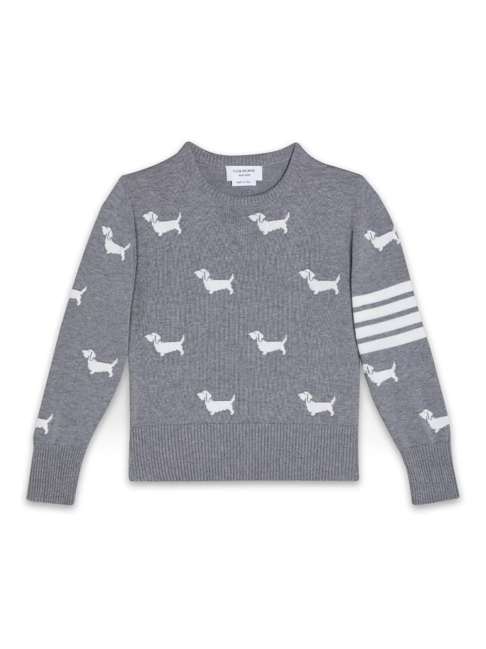 Thom Browne Kids Hector プルオーバー - グレー Thom Browne Kids Hector プルオーバー - グレー