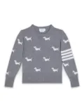 Thom Browne Kids Hector pullover - Grey