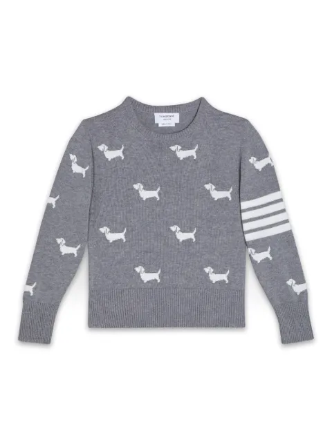 Thom Browne Kids suéter Hector