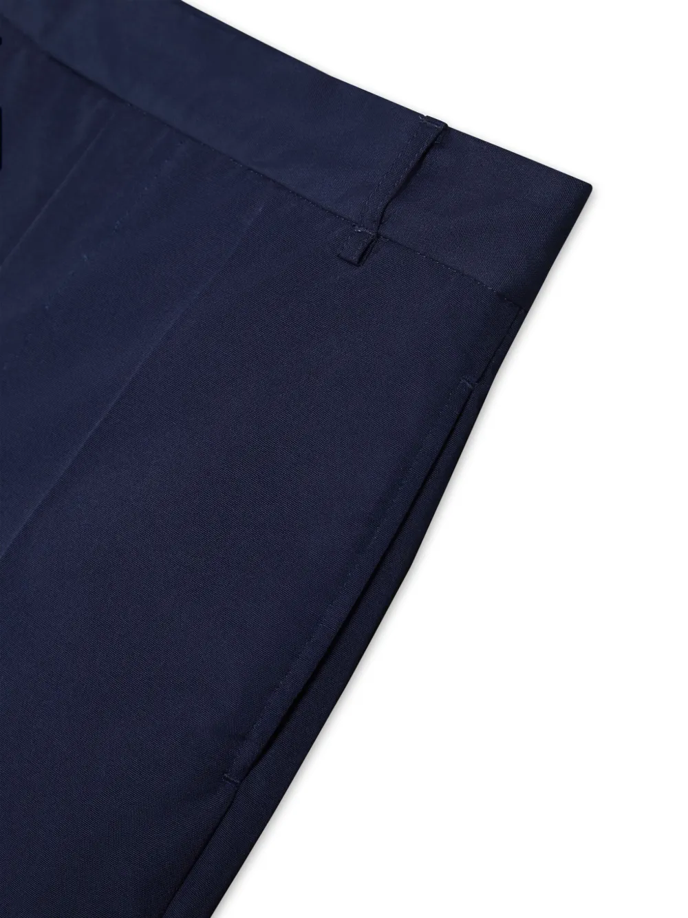Thom Browne Kids Broek met plooi Blauw