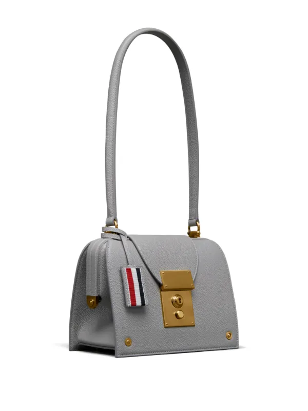 Thom Browne Mrs. Thom Triangle Shoulder Bag | Grey | FARFETCH