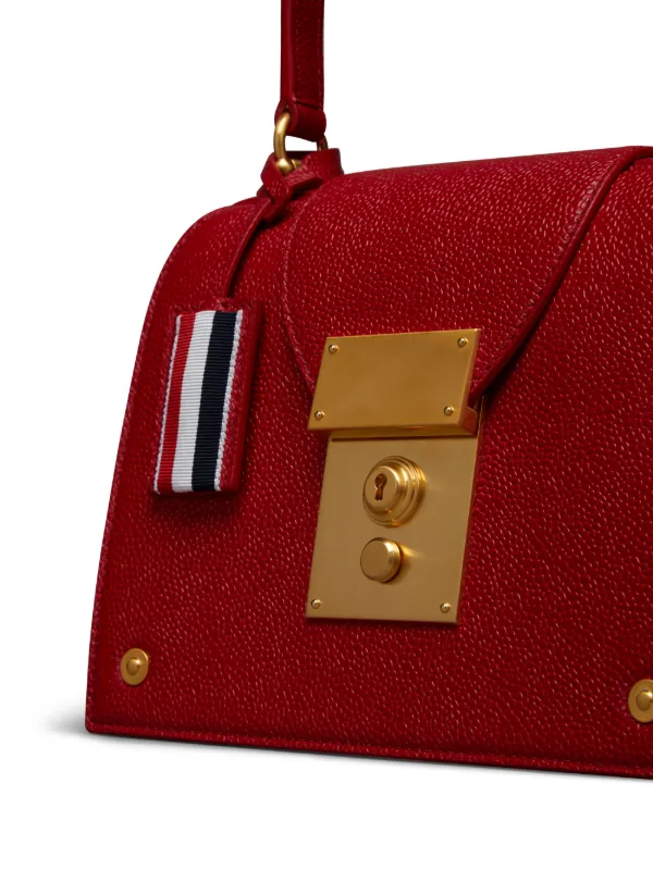 Thom Browne FDSD95CF0272996 関税送料込 THOM BROWNE | Leather Business Bag | Men | Lane Crawford