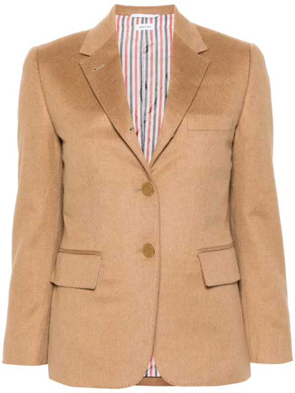 Thom Browne Classic Hair Sport Coat in Brown