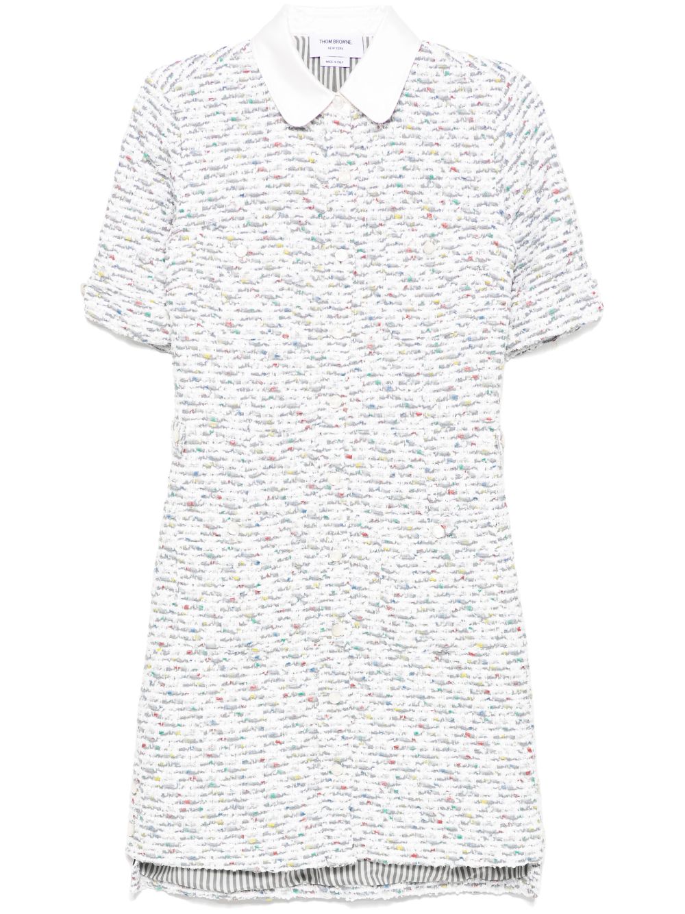 Thom Browne thigh length patch pocket dress - 035 MED GREY