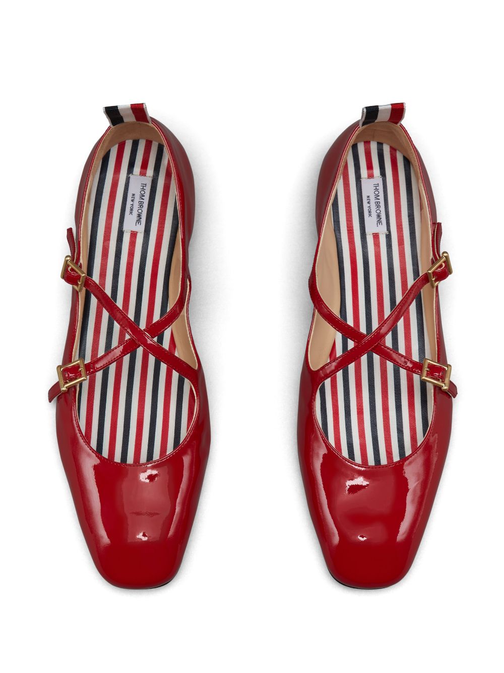 Thom Browne Thom John ballet flats Red