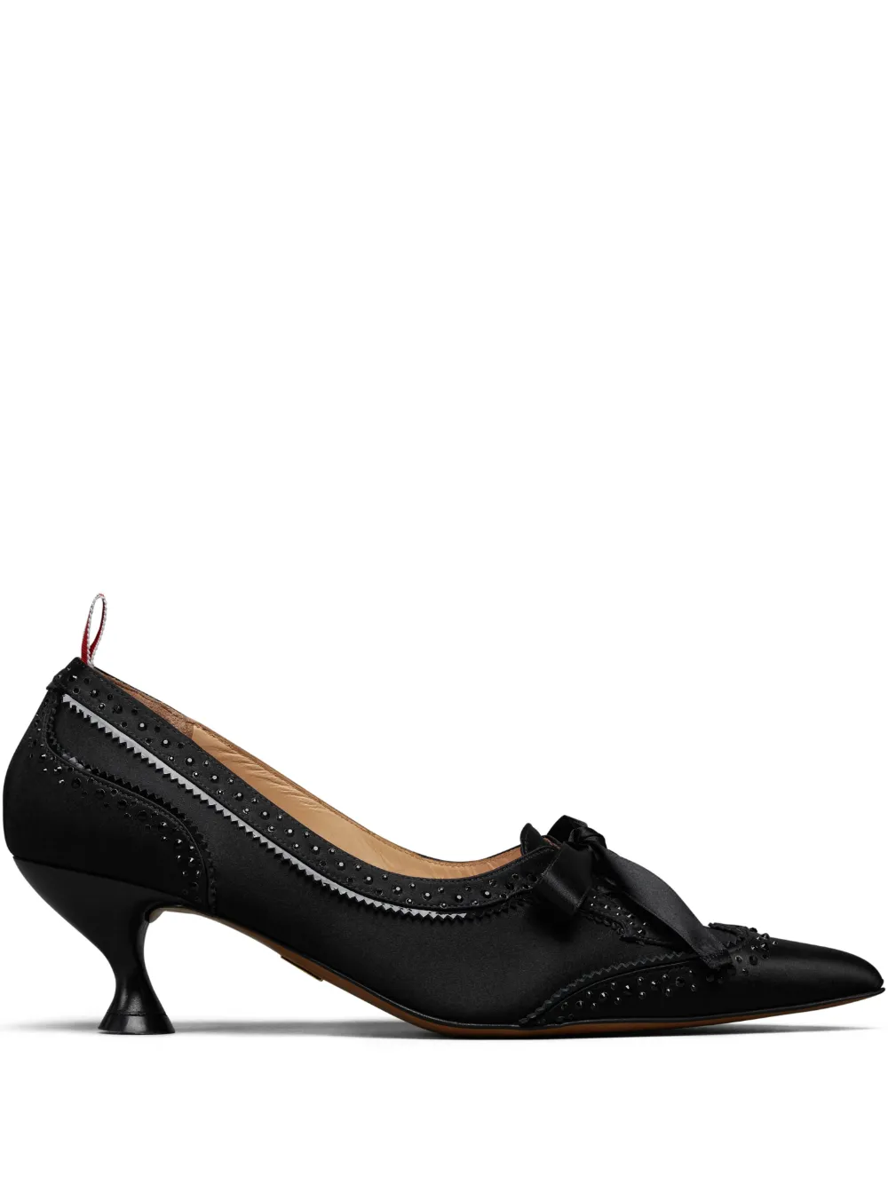 Thom Browne 50 mm pumps verfraaid met kristallen Zwart