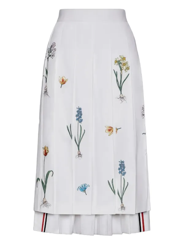 ワンピース THOM BROWNE Women Mid Skirts FDSD78C06177100 White FGCA22U-F0941-480_V1.jpg?v=