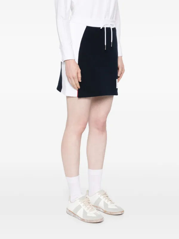 Thom Browne 4BARストライプ ミニスカート | ブルー | FARFETCH JP