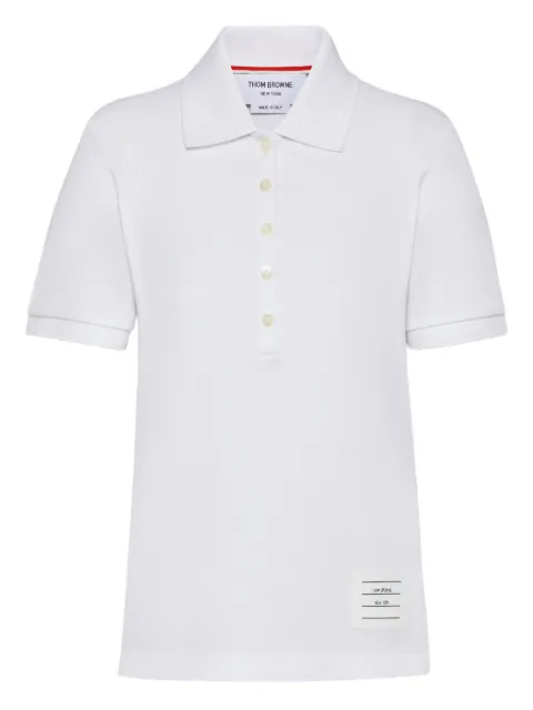 Thom Browne playera tipo polo manga corta