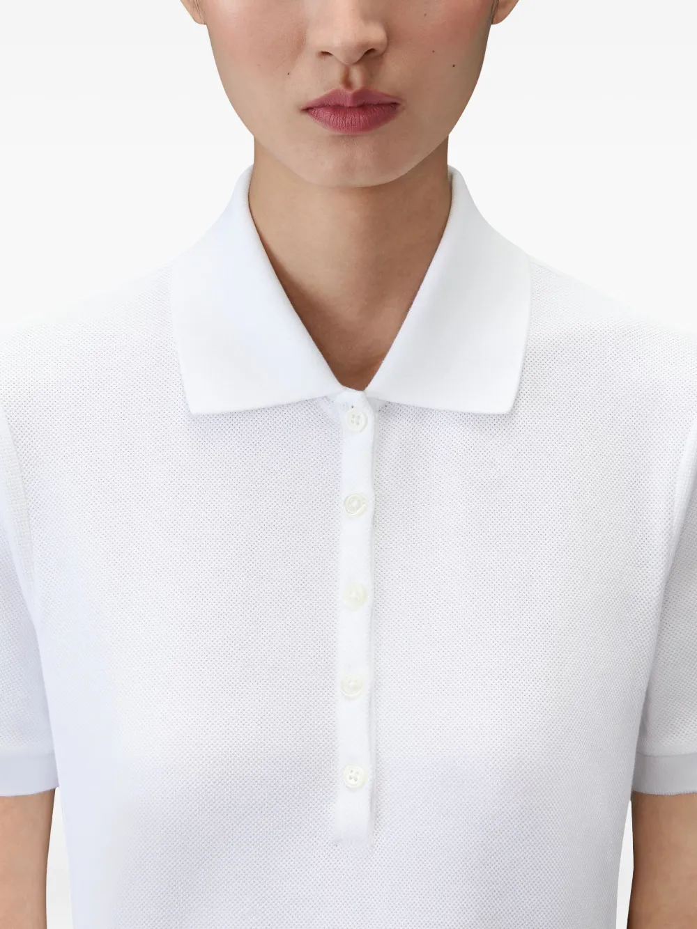 Thom Browne Poloshirt met korte mouwen Wit
