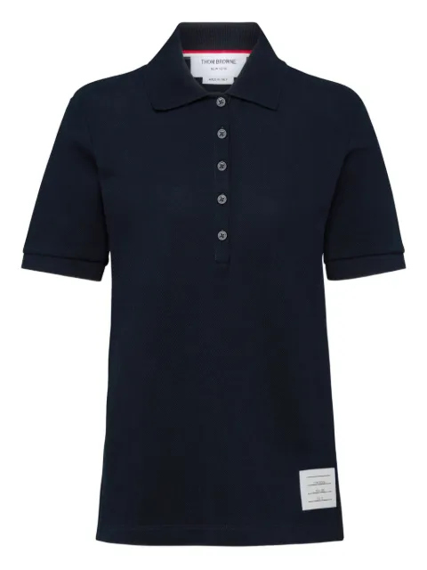 Thom Browne playera tipo polo con motivo 4-Bar