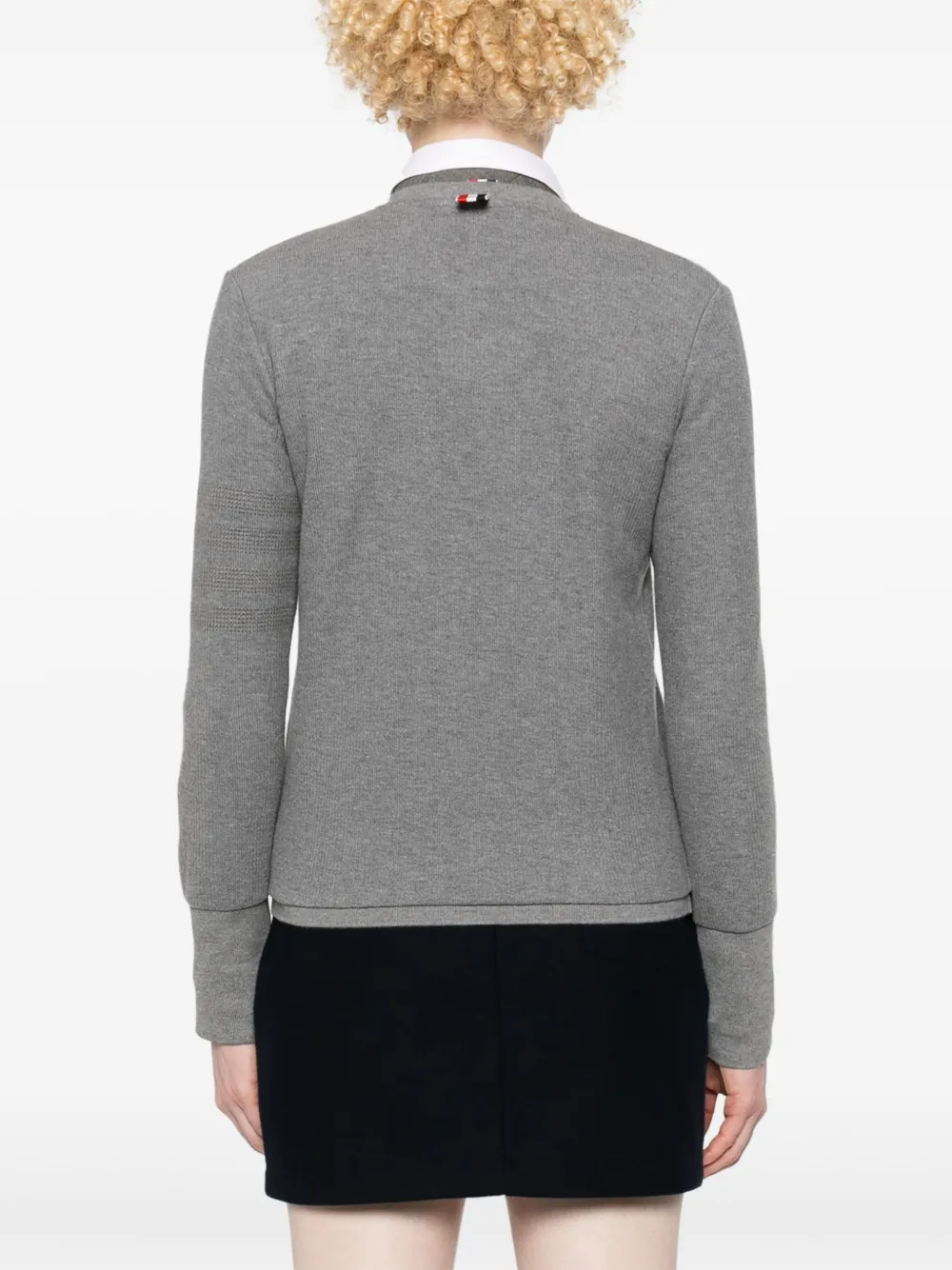 Thom Browne Vest met V-hals Grijs