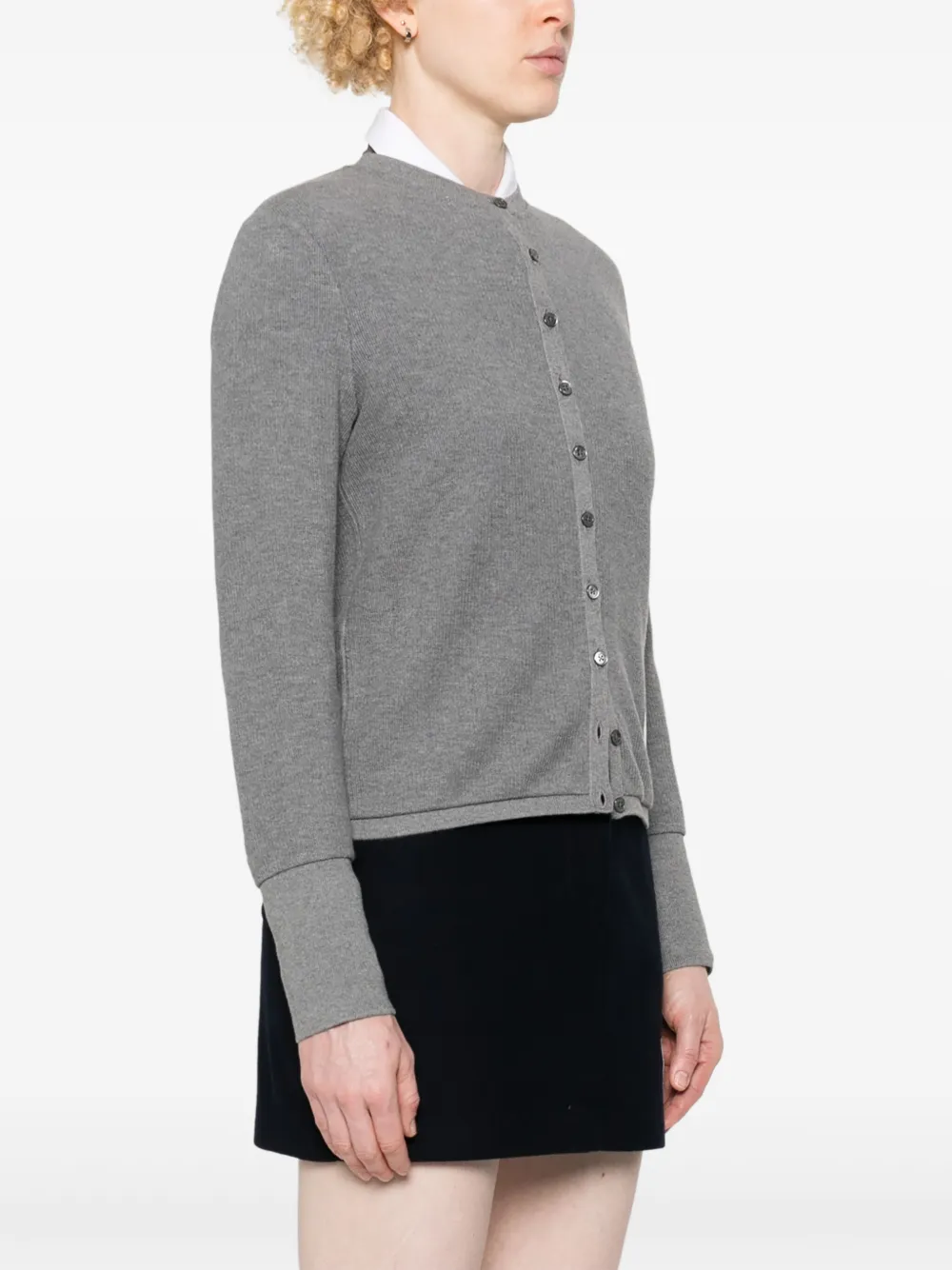 Thom Browne Vest met V-hals Grijs